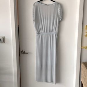 Anthropologie baby blue dress